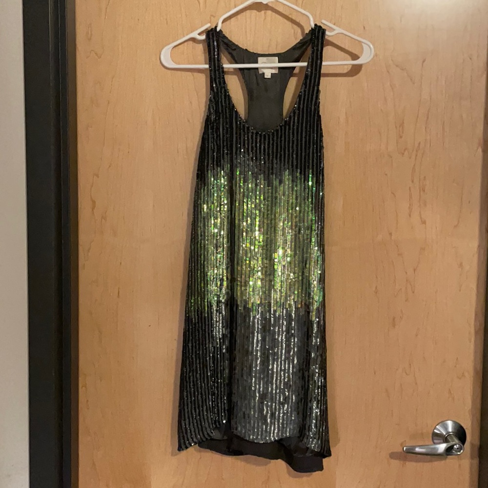 Sequin ombré Parker dress